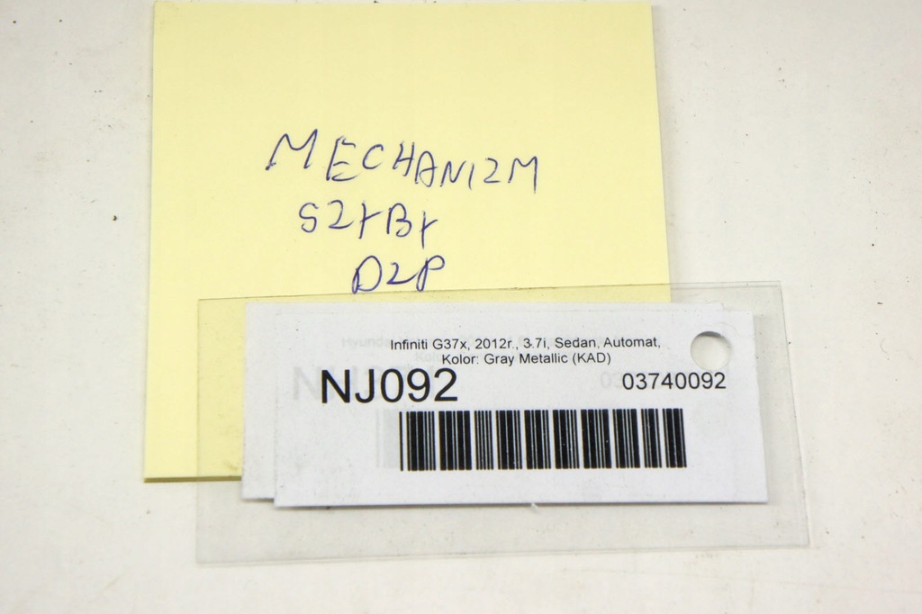 фото №7, Nj092 infiniti g37 механизм стекло левый перед