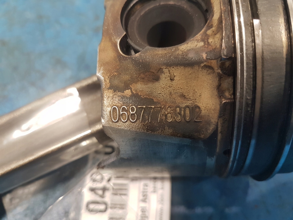 фото №7, Opel astra j 1.6 cdti b16dtl поршень 0687776302