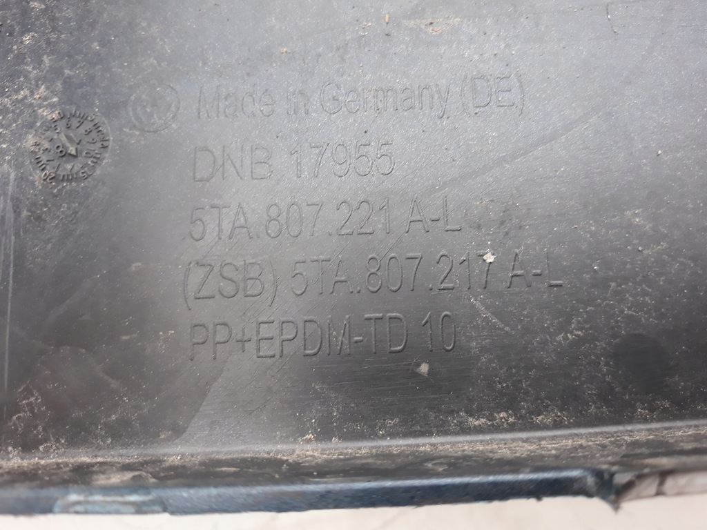 фото №12, Vw touran 2 5ta 15- бампер передній перед