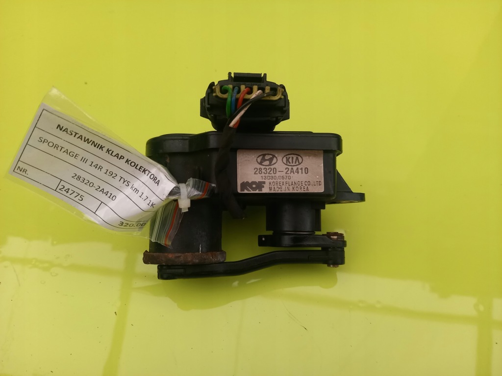 фото №1, Регулятор кришка колектор 28320-2a410 sportage iii