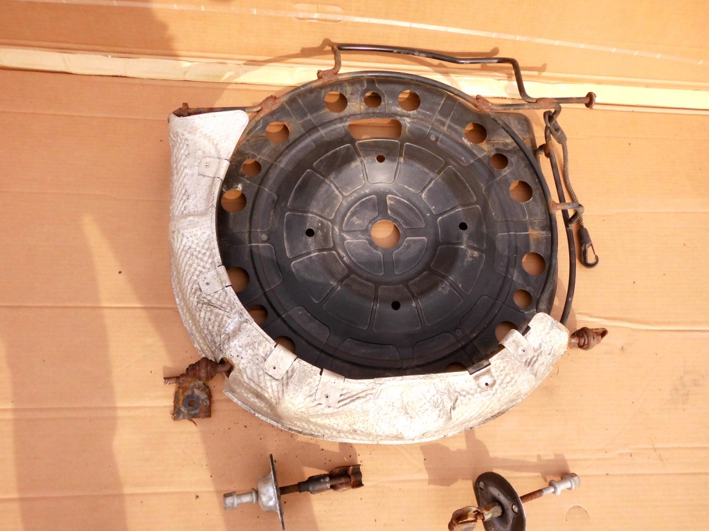 фото №5, Opel zafira c корзина колесо докатка кронштейн europa 125/70r17