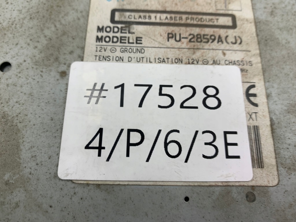 фото №8, Peugeot 307 citroen berlingo радіо заводський cd 96635824xt