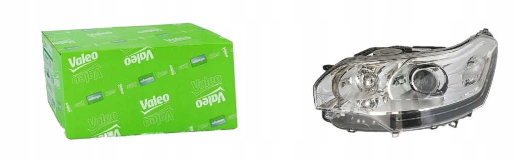 фото №5, Фара лампа левый citroen c5 10- oryg valeo led