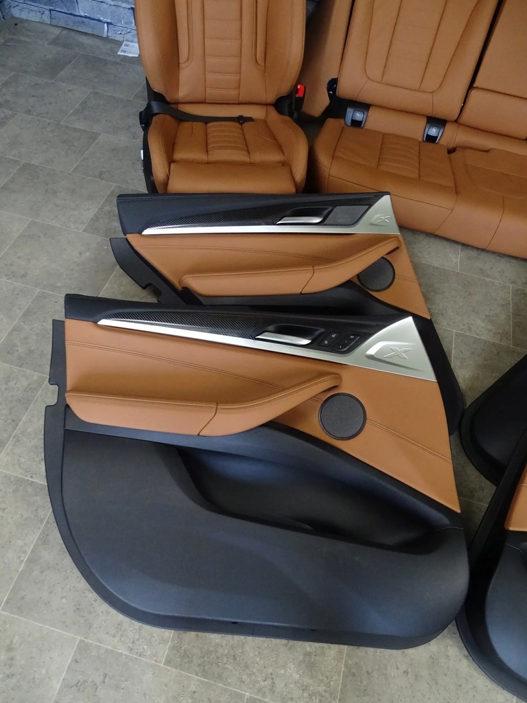 фото №5, Сиденья kompletny середина обшивки заднее сиденье m sport bmw f97 x3m g01 x3 nowe