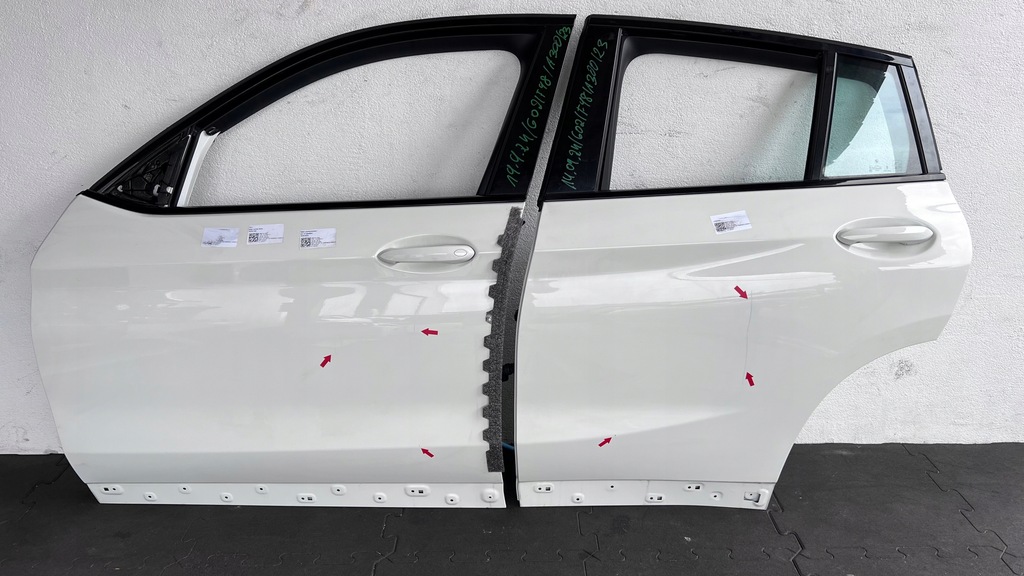 фото №1, Дверь левый перед задняя bmw x4 g02 f98 цвет a300
