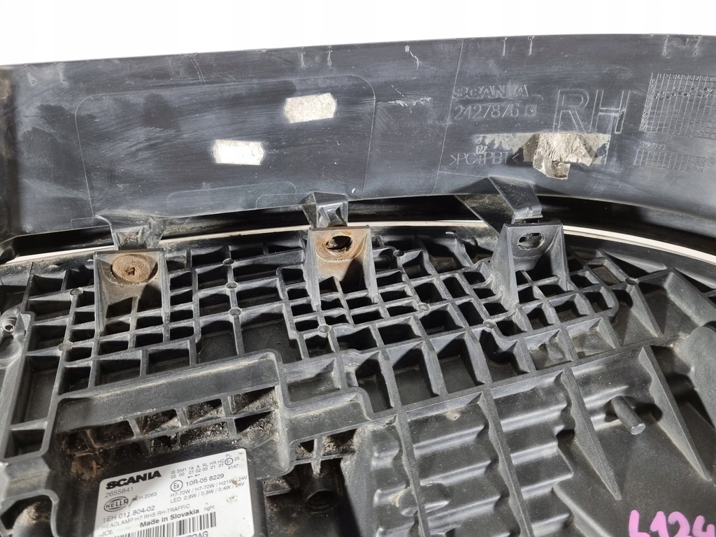 фото №11, Scania r s h7 led лампа права перед фара eu