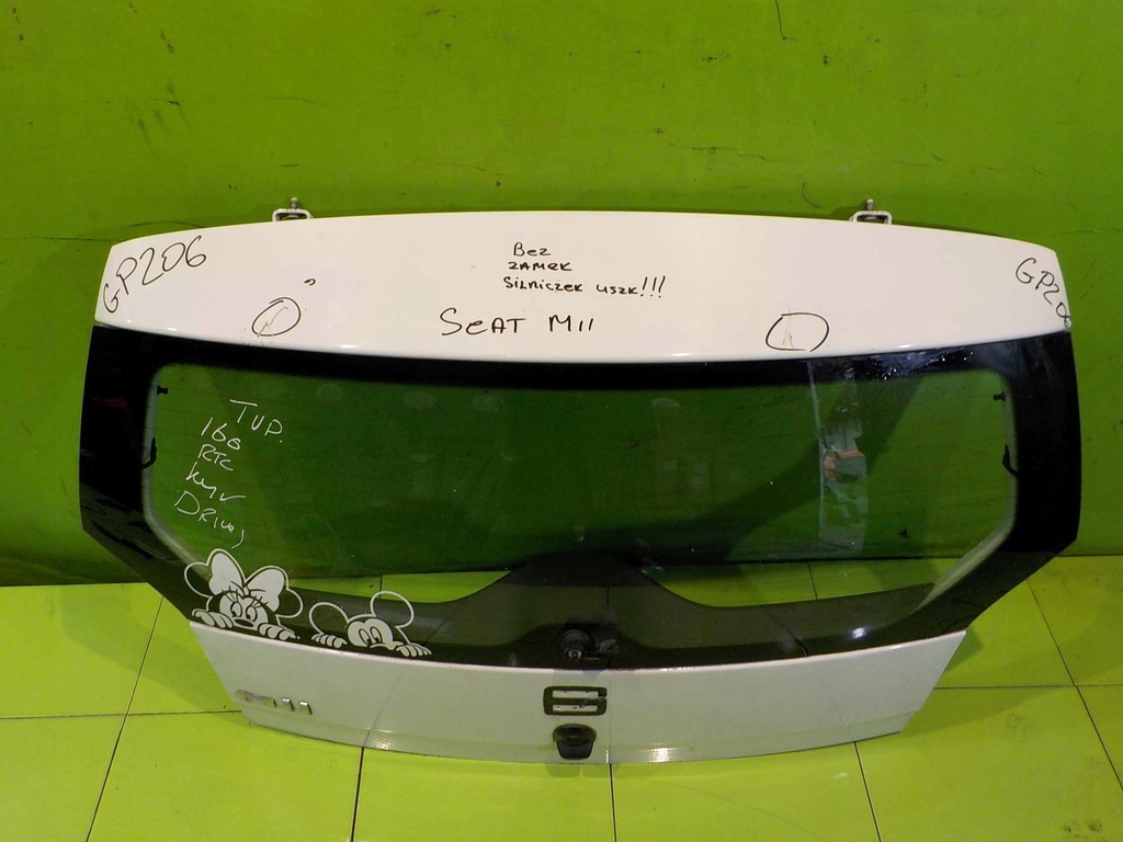 фото №4, Seat mii 15r hb 3d крышка багажника задняя