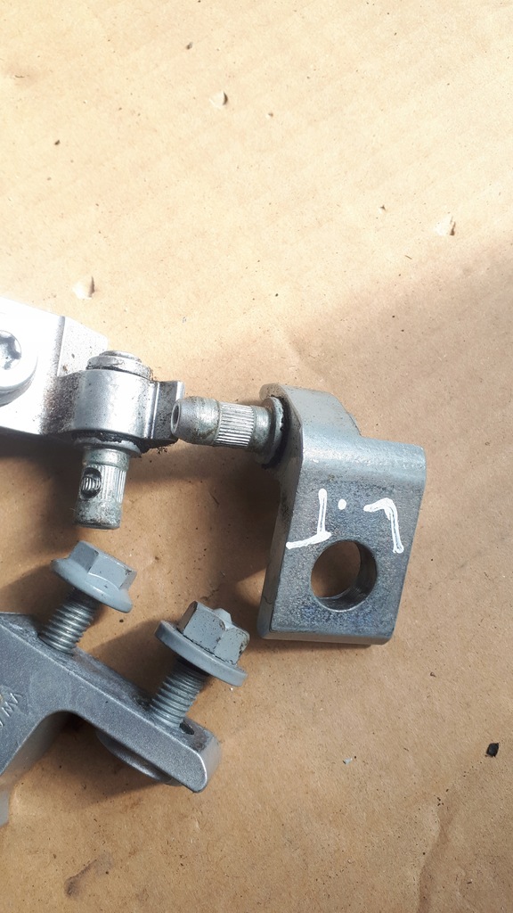 фото №8, A6 c7 4g петля двері петлі лівий задня lx7w 2x