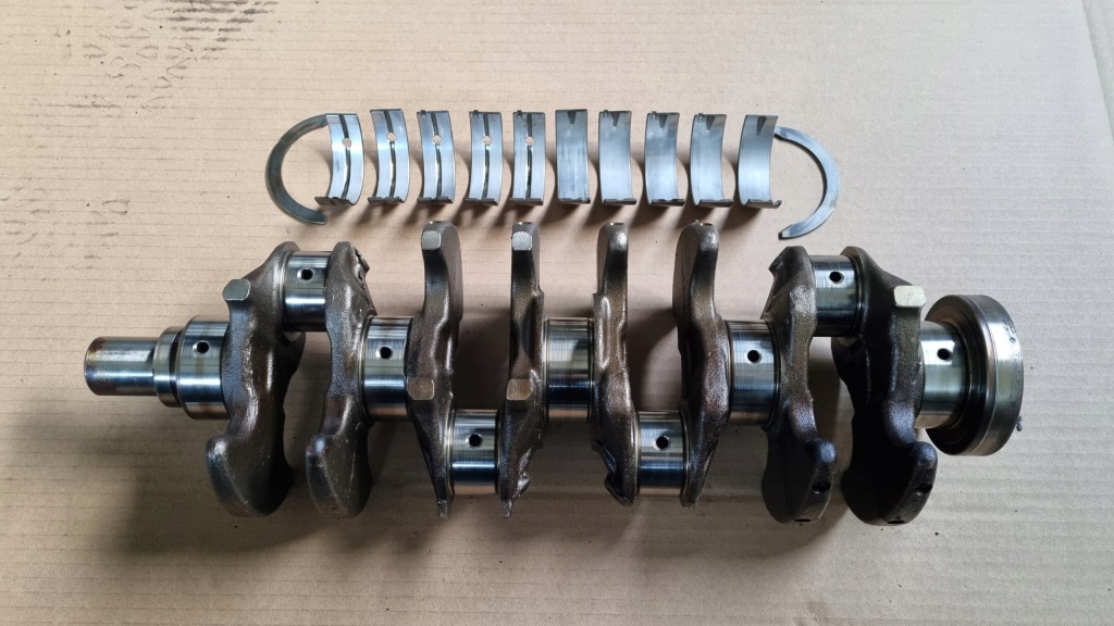 фото №1, Wał коленчатый mitsubishi lancer outlander 2.0 4g63 номинальный