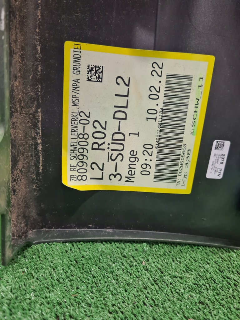 фото №6, Bmw 3 g20 молдинг накладка поріг права ліва m-pakiet p7v