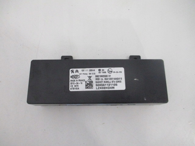 фото №1, Peugeot 508 модуль bluetooth 9801862580