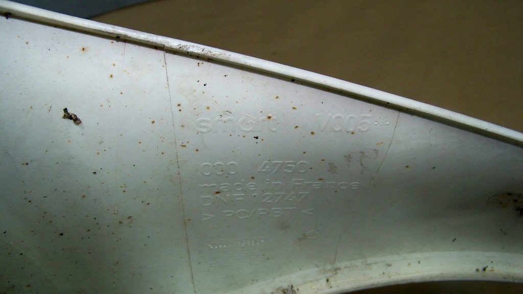 фото №10, Smart fortwo 00r 450 крила задній лівий