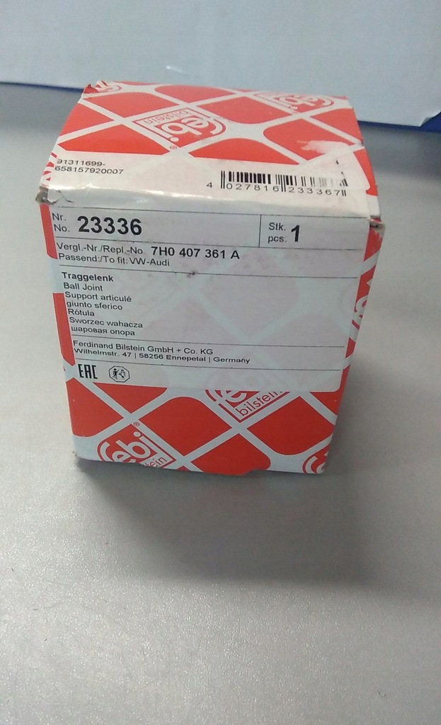 фото №16, Febi 23336 шаровая опора wah. vw нижний t5 multivan