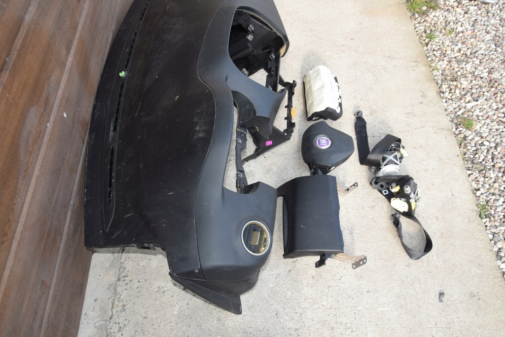 фото №4, Fiat bravo 2 панель приладів консоль подушка безпеки ремені kpl