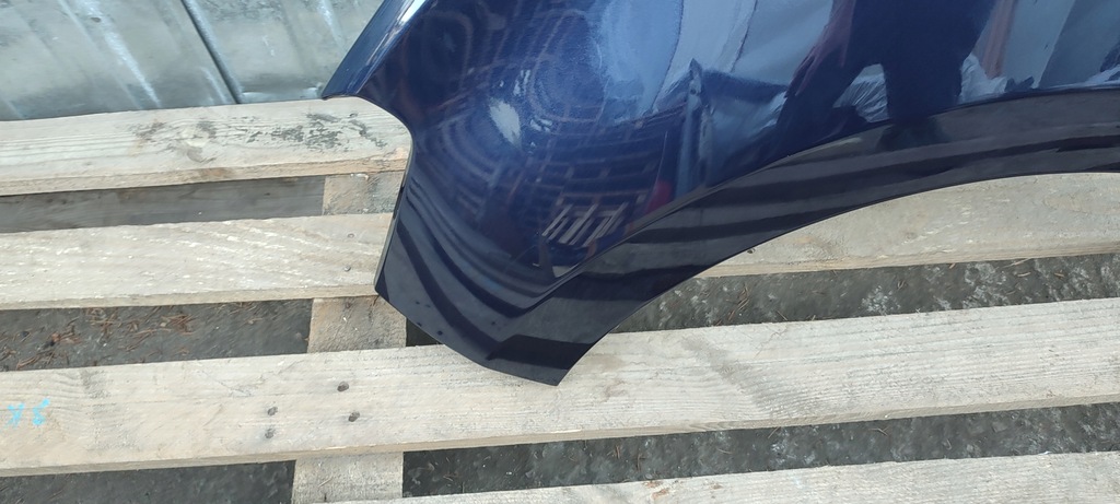 фото №8, Крыло левый перед skoda citigo od 05.12r отверстие поворотник lh5x