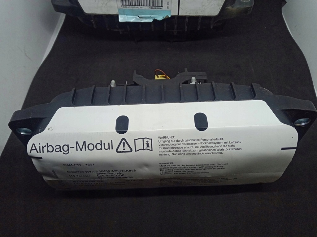 фото №7, Подушка пасажира подушка безпеки seat leon ii 1p0880204c