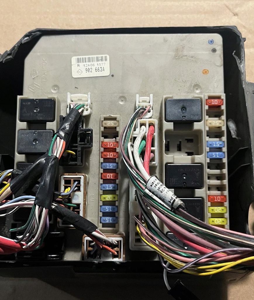 фото №2, Модуль skzynka bsi uch upc renault clio iii modus 902663a 8200902663a