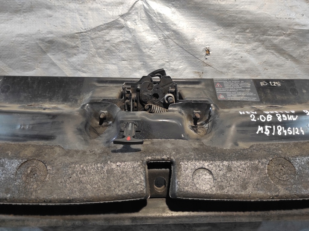 фото №8, Pas передній підсилювач + замок капот vw new beetle 2.0b 1c0805594