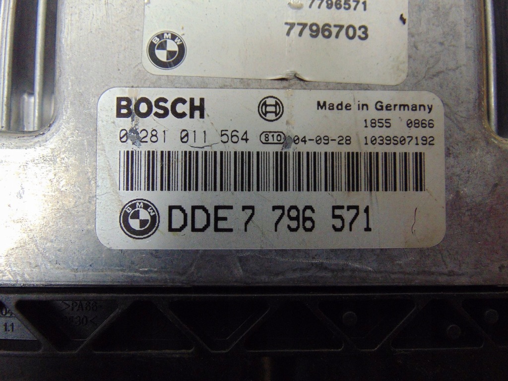 фото №7, Бортовий комп'ютер блок керування bmw x3 2.0d 7796571