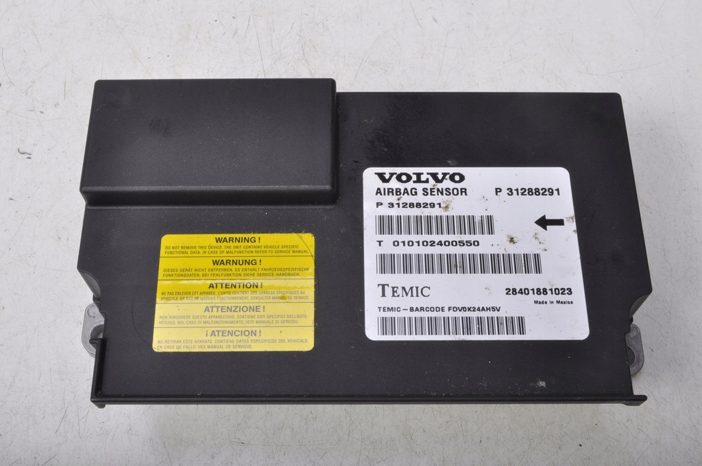 фото №1, Volvo s80 ii v70 датчик подушек подушка безопасности 31288291