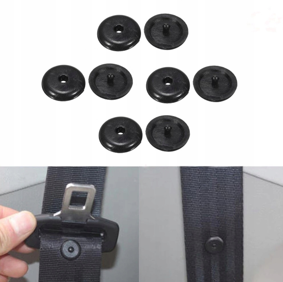 фото №16, Блокировка зажим ремней безопасности czarna