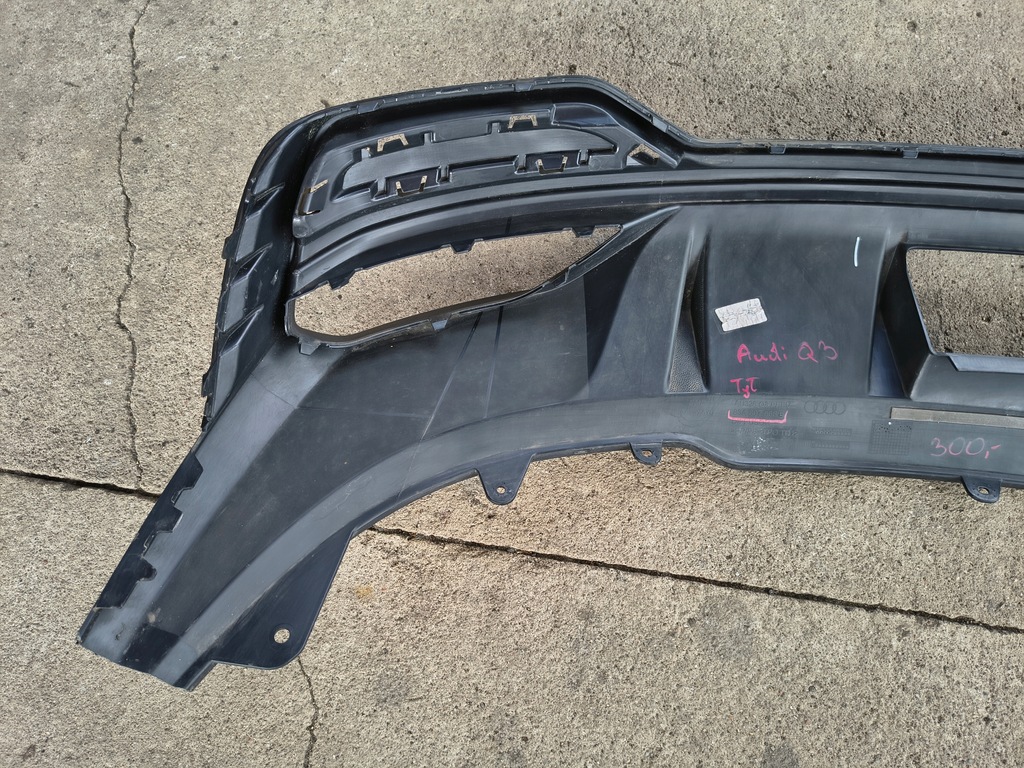 фото №8, Audi q3 накладка спойлер бампера задня 83a807568e