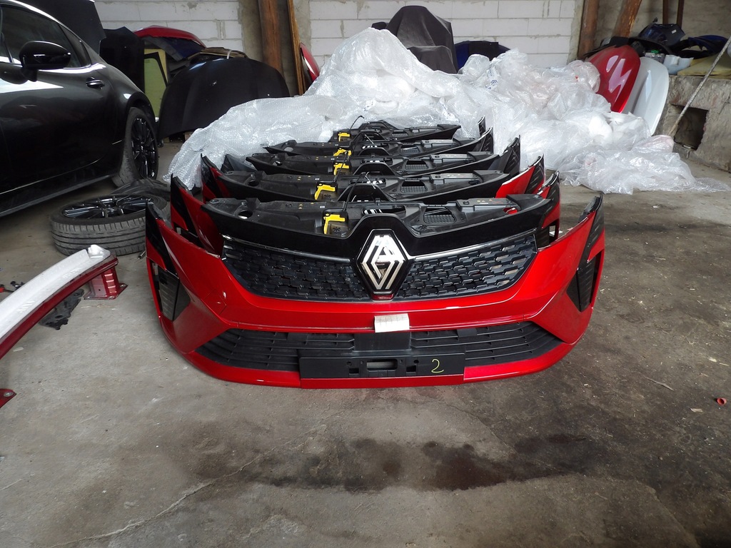 фото №1, Бампер перед передний tennp renault clio 5 v lift