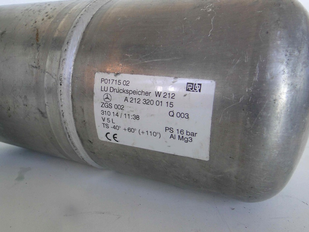фото №6, Mercedes e klasa w212 212 бак давления подвеска airmatic
