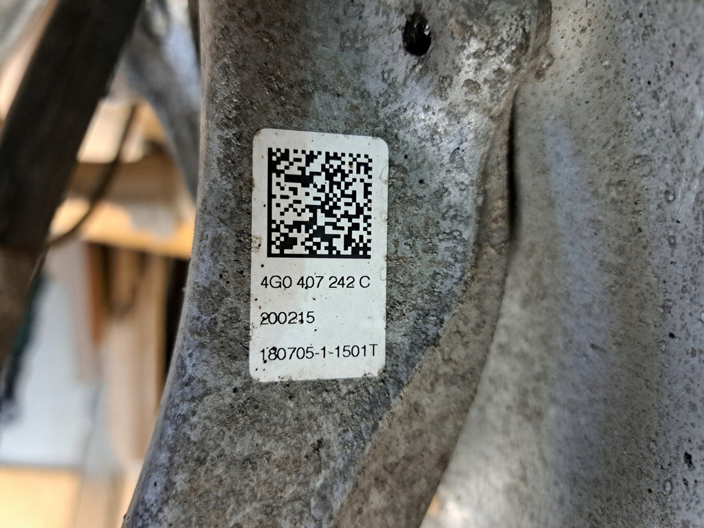 фото №12, Права поворотний кулак перед передня важелі audi a6 c7 lift 3.0tdi 4g0407242c