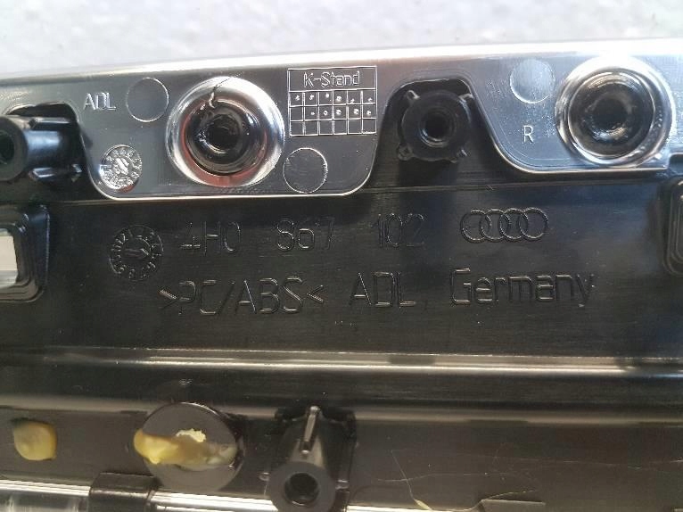 фото №10, Молдинг двері ручка права audi a8 d4 4h0867102