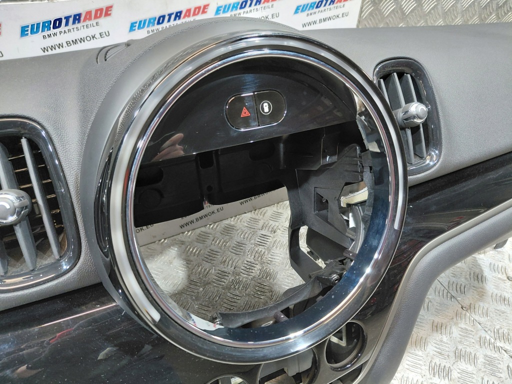 фото №10, Mini f60 lci lift приборная панель приборная консоль оригинал czarna hud 9628666