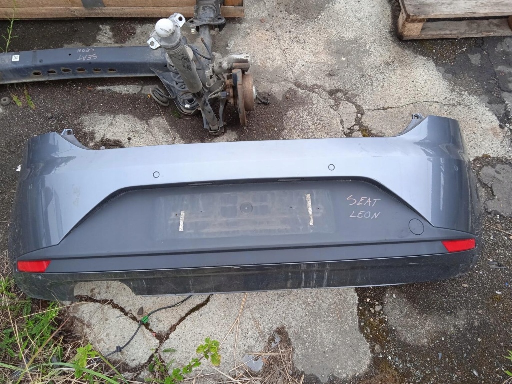 фото №1, Бампер задній 4xpdc seat leon iii hb
