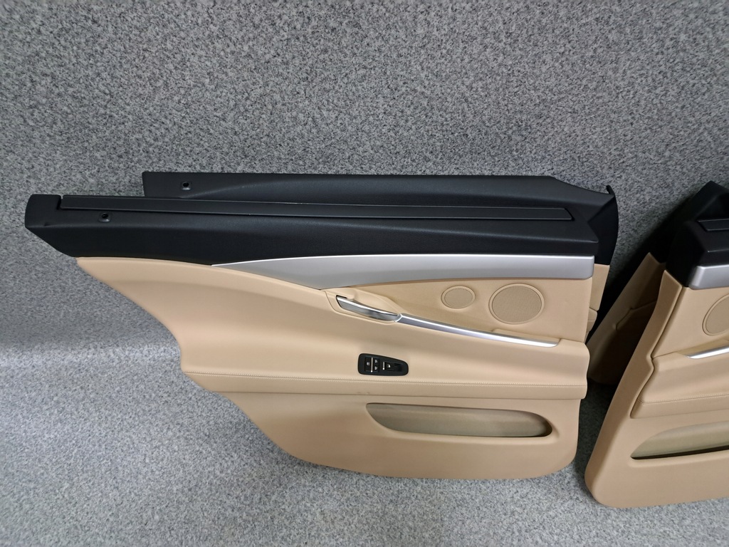 фото №8, Bmw 5 f07 gt обивка обшивки дверь перед задняя с шторками комплект