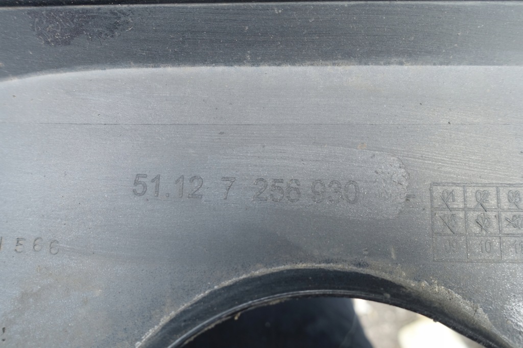 Bmw 3 iii f30 sedan бампер задняя задний 7256930 в Украине