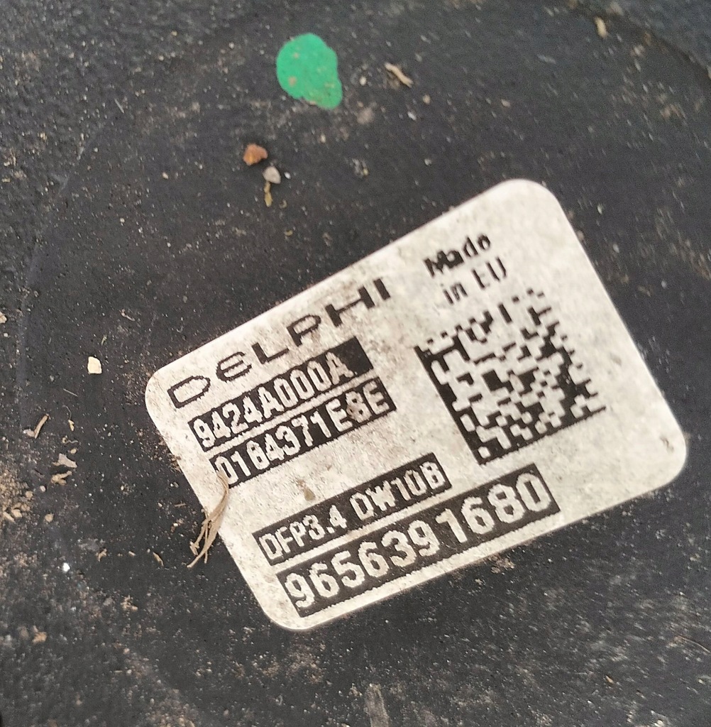 фото №9, Насос упорскування citroen c5 iii x7 2.0 hdi 9656391680