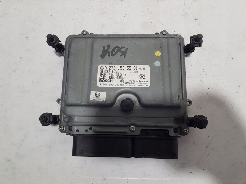 фото №1, Блок управления бортовой компьютер двигателя mercedes cl5 w209 w211 slk r171 clk w209