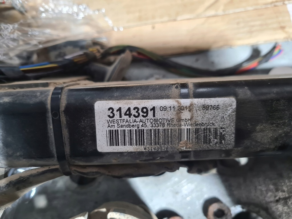 фото №10, Hak буксирувальний джгут модуль 13505960 opel meriva ii b westfalia