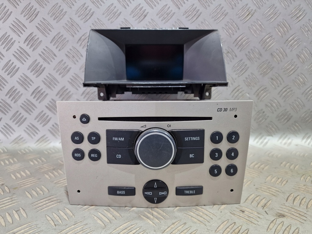 фото №1, Радіо cd30 mp3 opel astra h zafira b