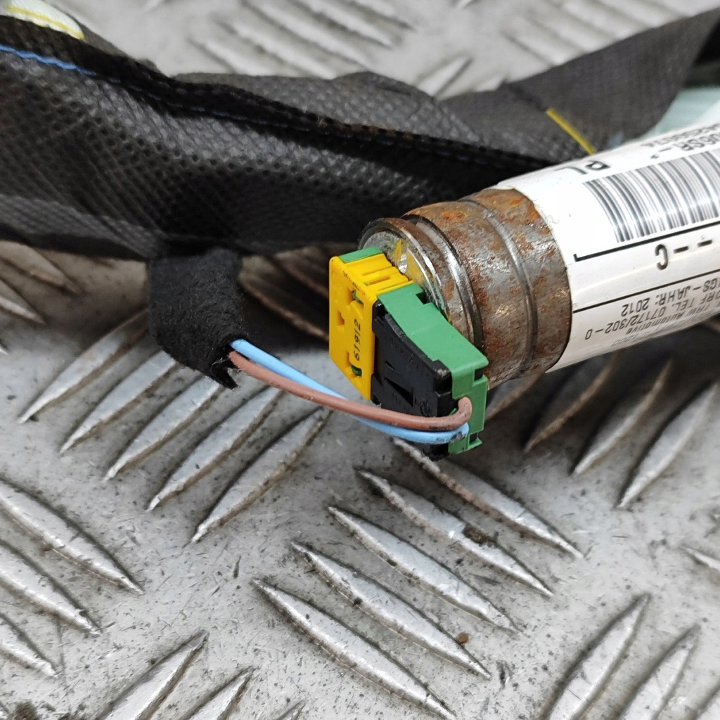 фото №6, Renault twingo ii 2008 права сторона шторка безпеки подушка безпеки