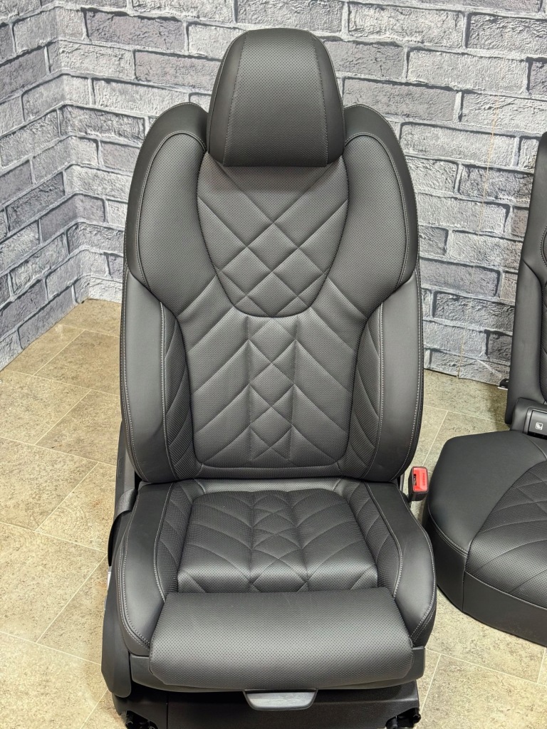 фото №12, Bmw x5 g05 салон сиденья заднее сиденье обшивки m-pakiet кожа с подогревом schwarz