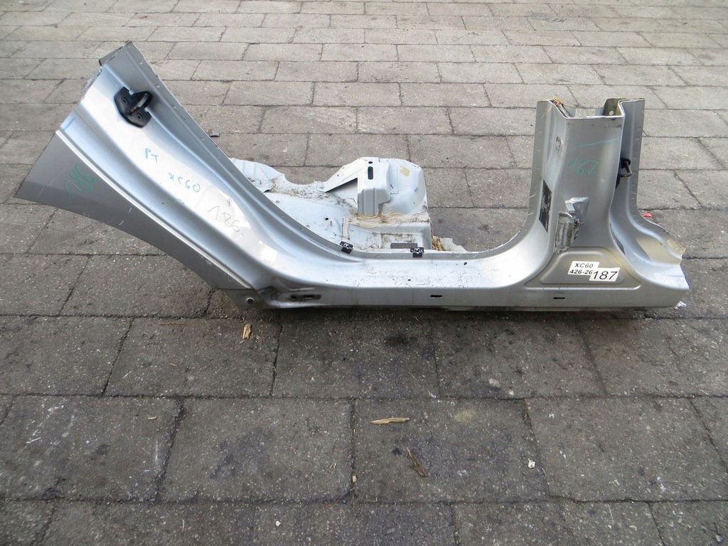 фото №1, Volvo xc60 поріг блок двигуна правий задня задній 08-13