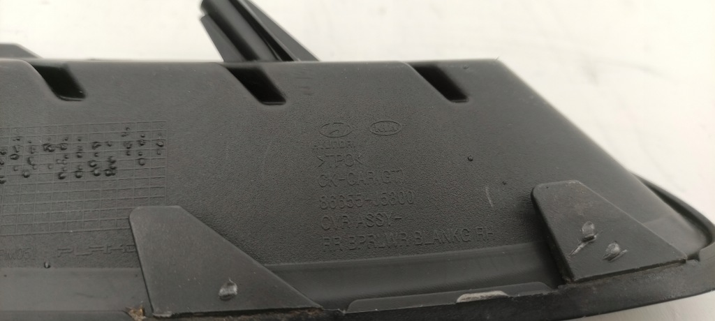 Kia stinger gt решітка заглушка бампера права задній bz/a30 Зі Шроту