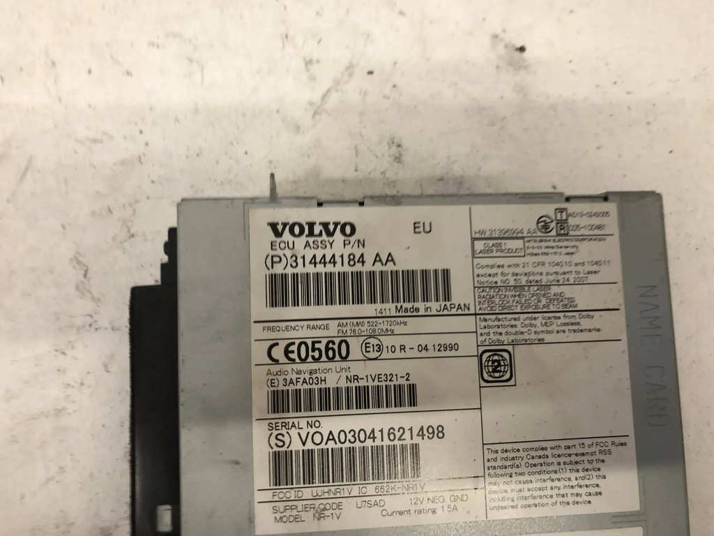 фото №5, Volvo v40 2016 radio/nawigacja 12/19