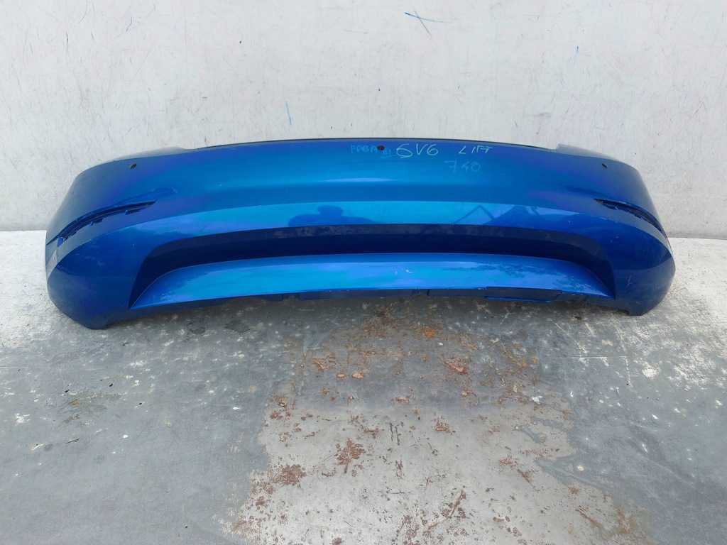 фото №6, Skoda fabia mk3 iii lift 6v6 hb бампер задний задняя