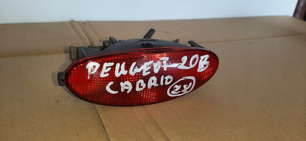 фото №1, Лампа противотуманная peugeot 206 cc cabrio