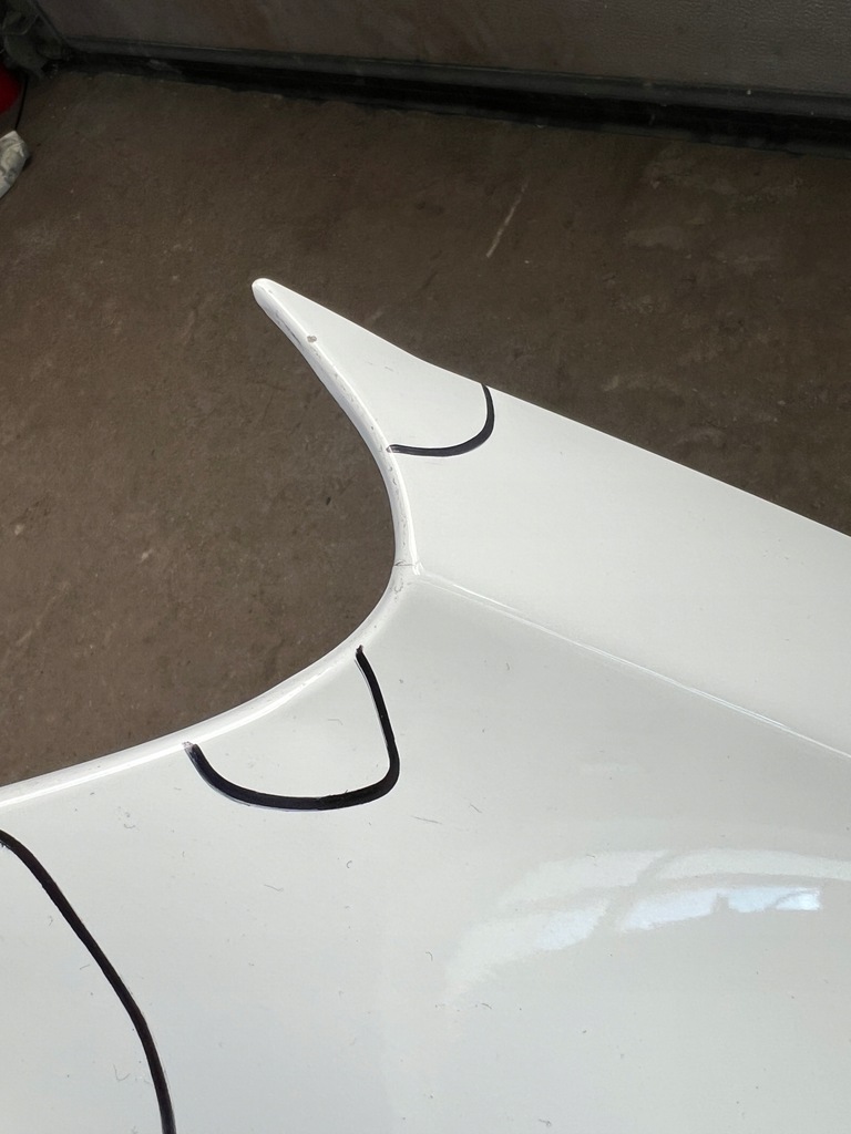 фото №14, Mercedes gla lift 17-19 w156 x156 крыло левый перед передний цвет 149