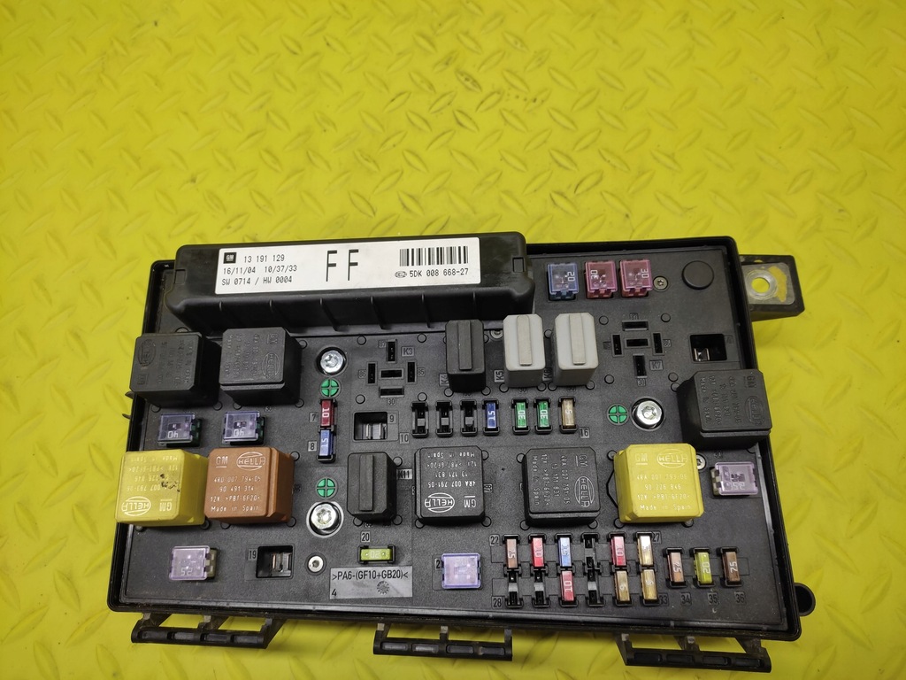 фото №1, Opel astra h 1.7 cdt модуль коробка bsi 13191129