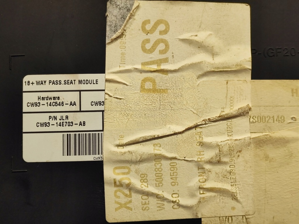 фото №6, Jaguar xf x250 модуль сидіння cw9314c546aa 2013 3000cm3