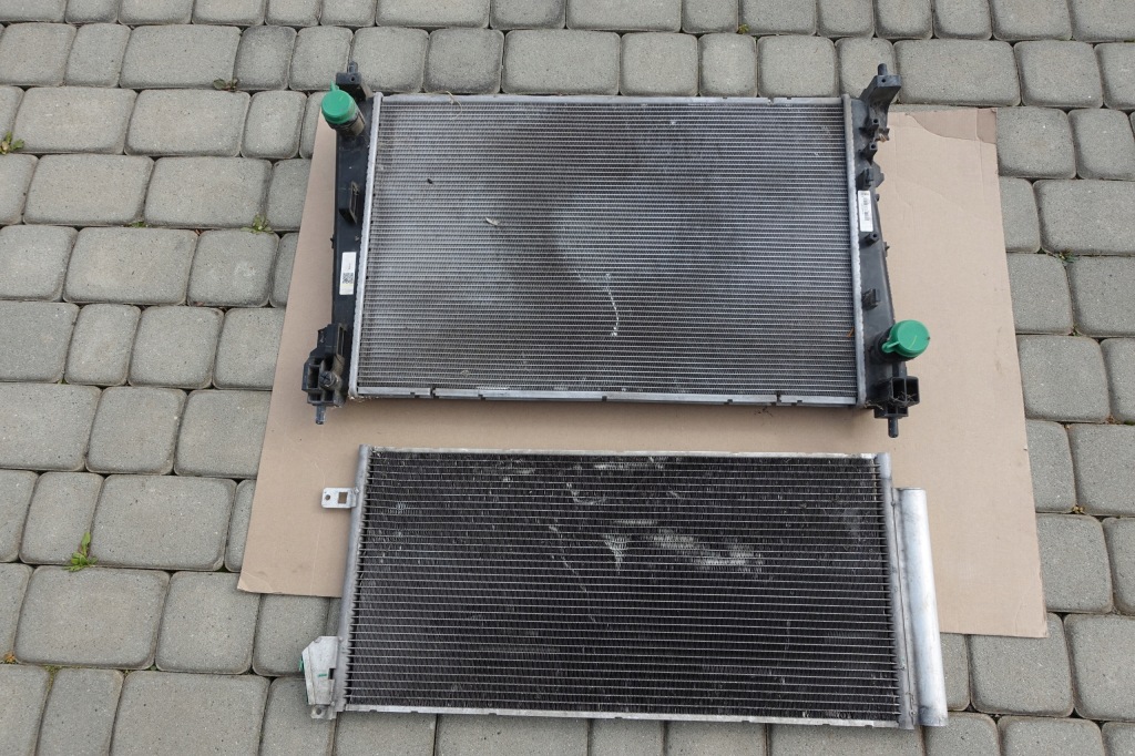 фото №1, Fiat doblo ii lift радиатор wody 4221364010 оригинал + кондиционер