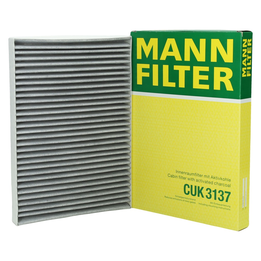 фото №1, Mann-filter cuk 3137 фильтр, вентиляция пространство пассажирский